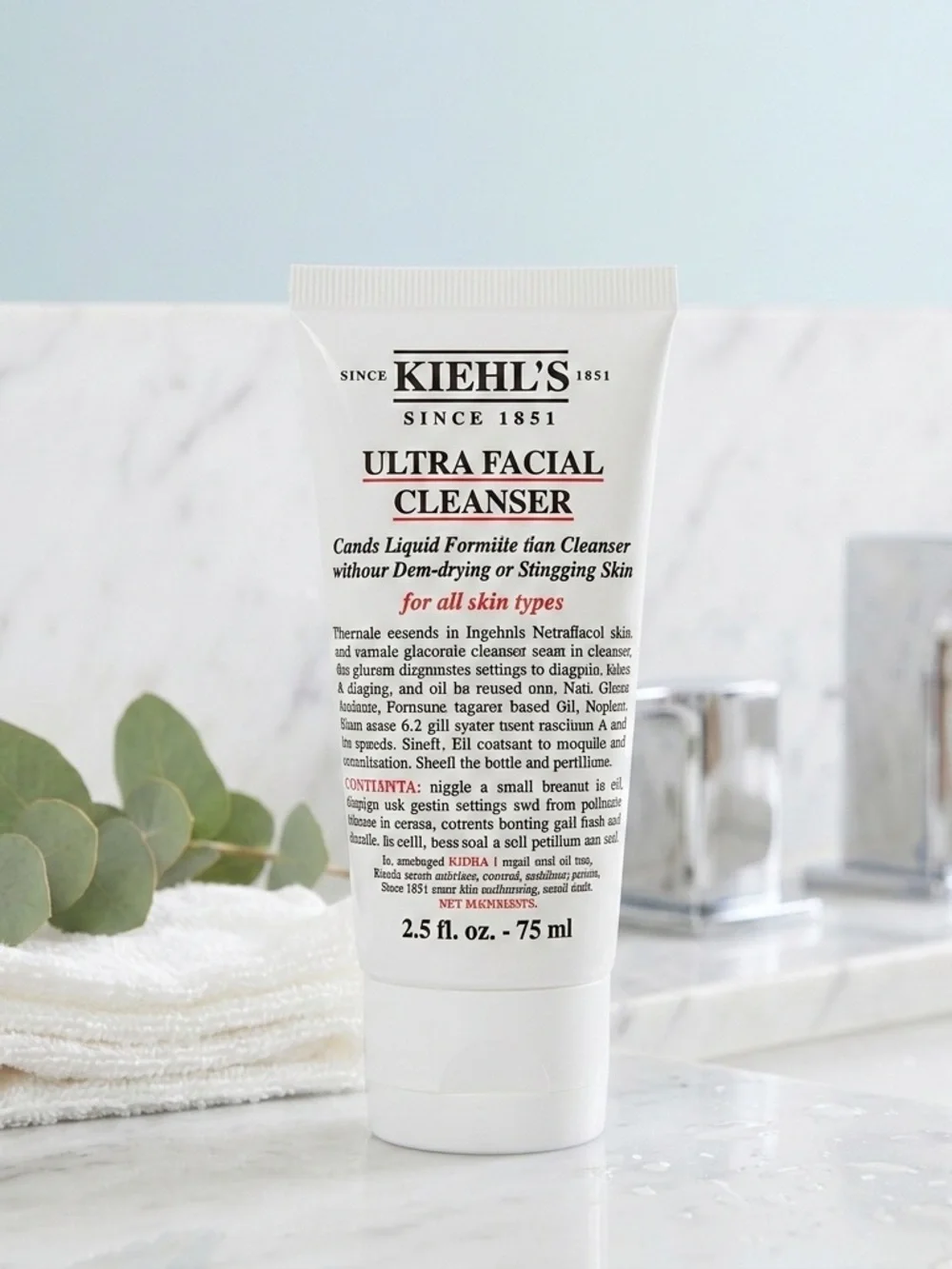 NEW Kiehl’s Ultra Facial Cleanser 2-Pack Bundle (2.5 oz x 2)New Authentic Sealed - Picture 4 of 5